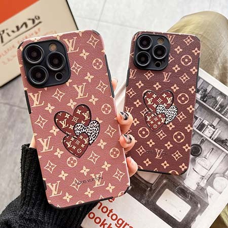 ブランド字母プリント アイホン13 Pro カバー vuitton 四隅保護