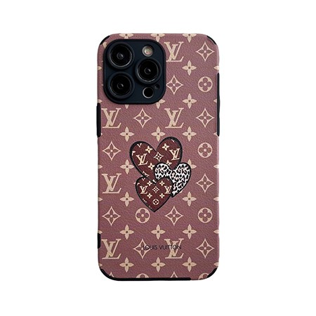 ブランド字母プリント アイホン13 Pro カバー vuitton 四隅保護