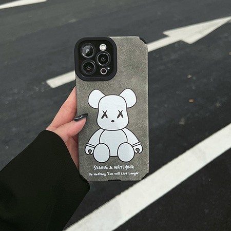 アイホン 14 スマホケース bearbrick風 