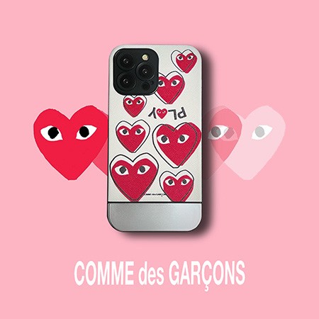 アイフォーン15プラス comme des garçons スマホケース 