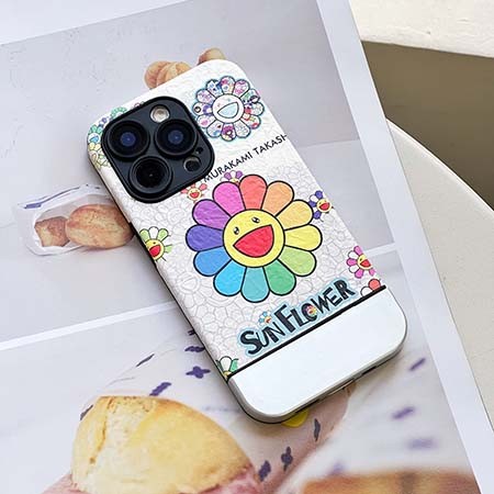 iphone15プロmax カイカイキキ murakami sunflower カバー 