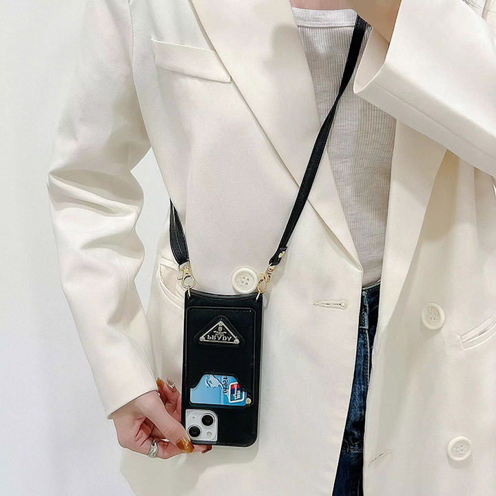 ブランド prada風 アイフォーン 14プラス 携帯ケース 