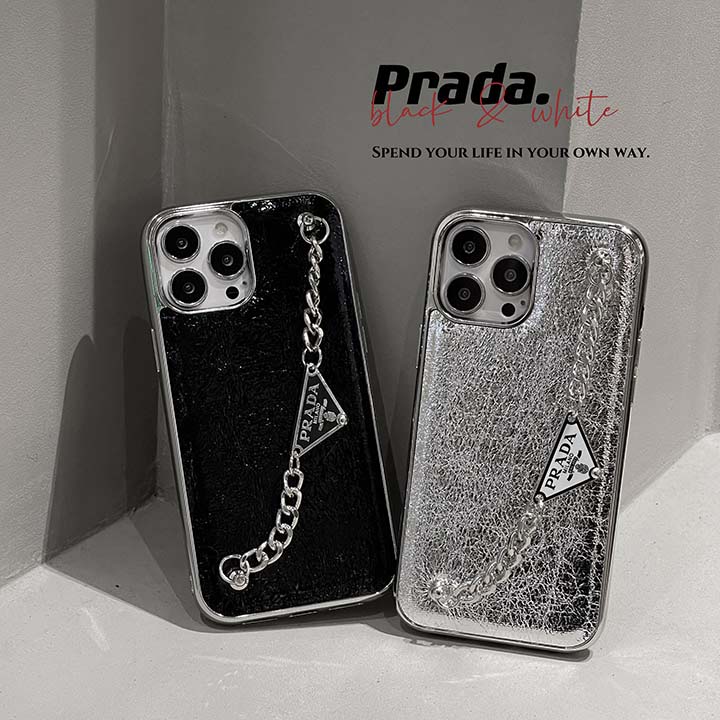 アイフォーン12promax プラダ prada  カバー 