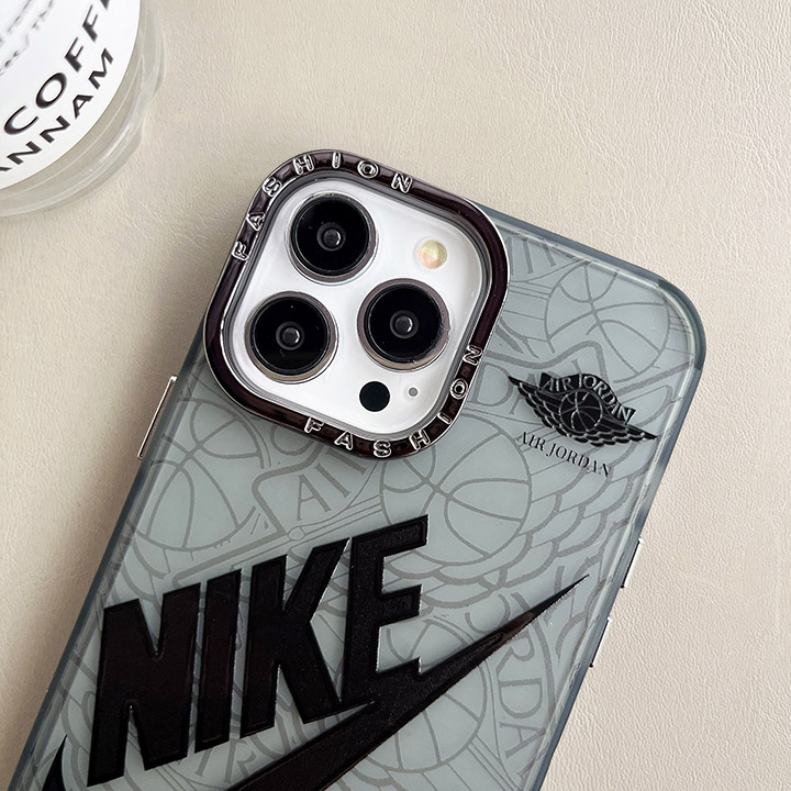 Nike アイフォーン14 plus 半透明 保護ケース
