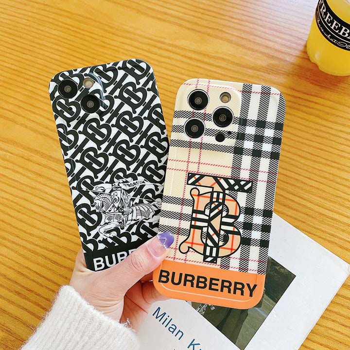 シリコンiPhone 13promax保護ケースBurberry