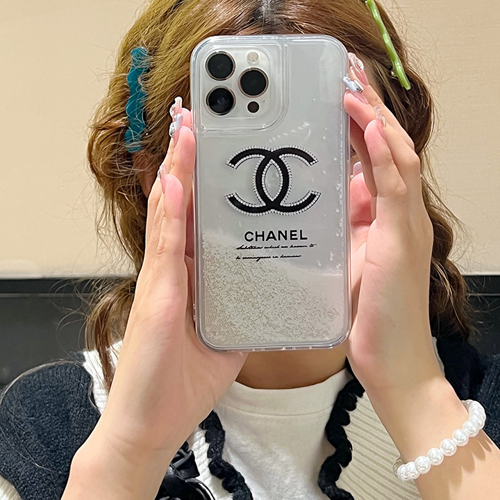 iphone15プラス chanel風 カバー 