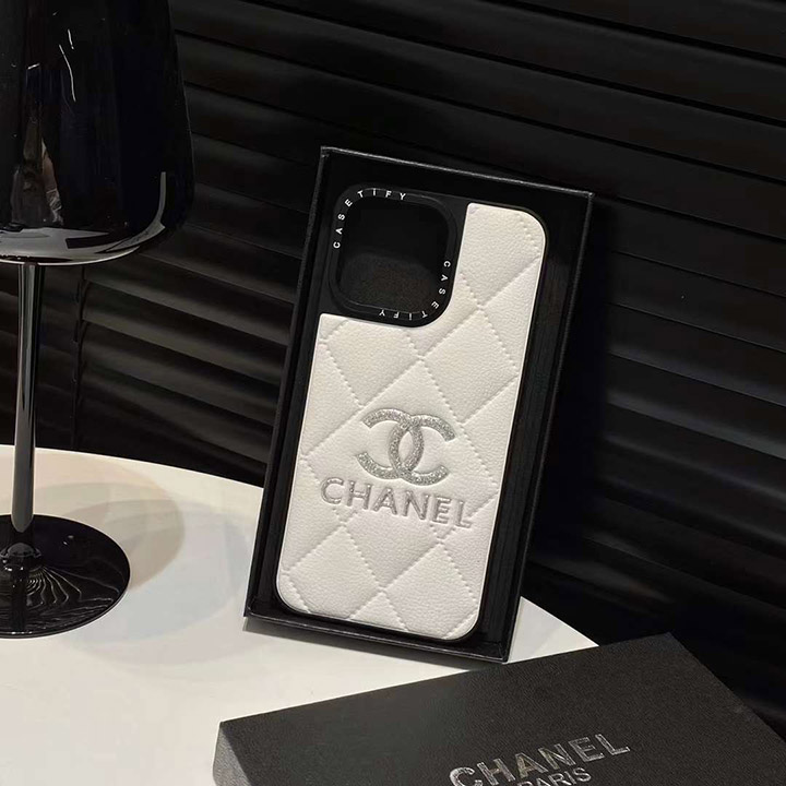 chanel風 アイフォン13プロ スマホケース 