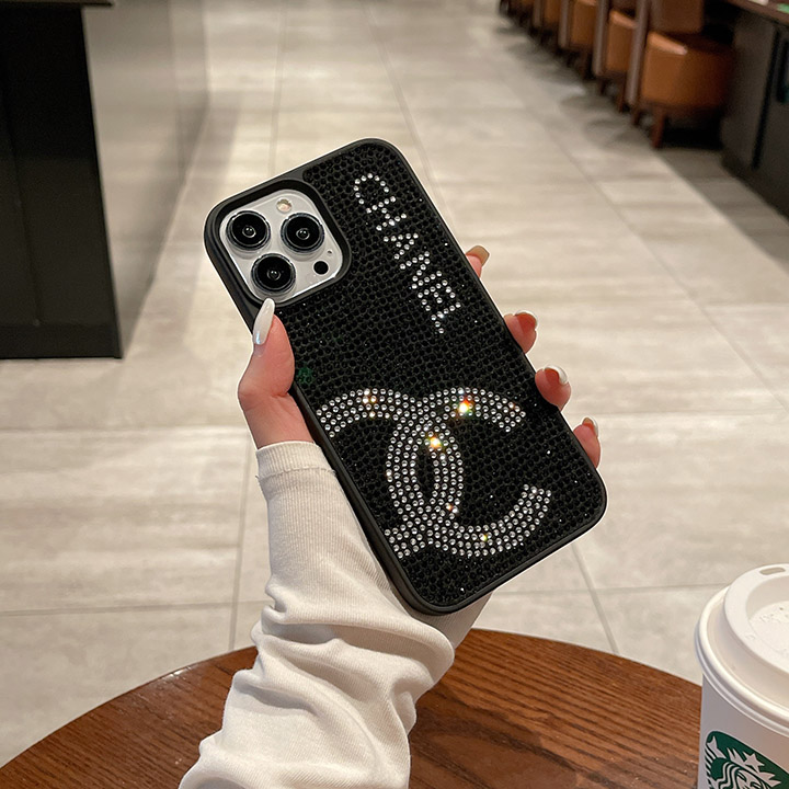 chanel風 スマホケース アイホン 15 