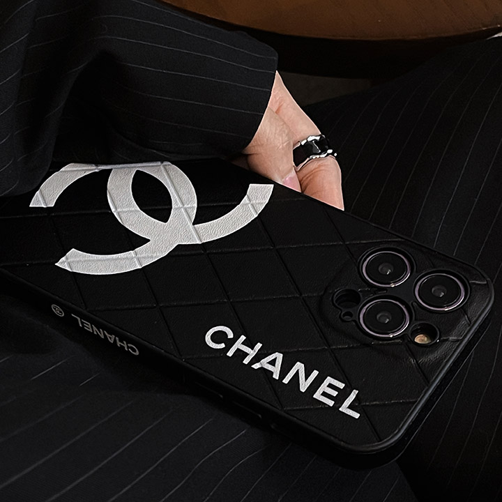 chanel風 スマホケース アイフォン 15プロ 