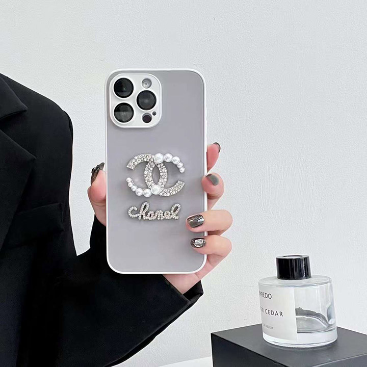 chanel スマホケース アイフォーン15プロmax 