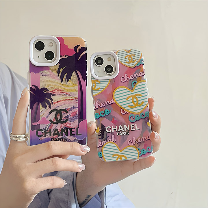 iphone14 ケース chanel風 