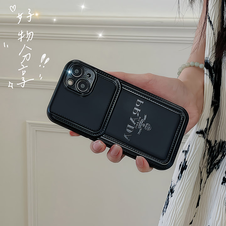 プラダ風 携帯ケース iphone15プロ 