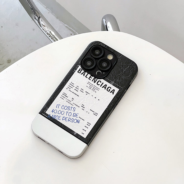 バレンシアガ風 アイフォン15プロ スマホケース 